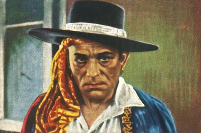 Lon Chaney elokuvassa Tuntematon, vuodelta 1928. tekijältä Unbekannt