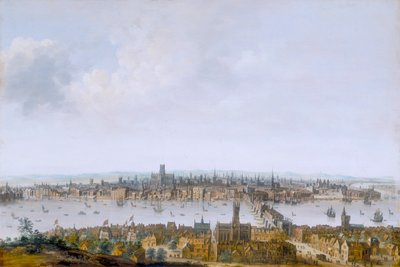 "Lontoo Southwarkista", c1630 tekijältä Unbekannt