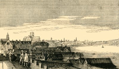Lontoo, Arundel Housen huipulta, 1600-luku, 1881. tekijältä Unbekannt