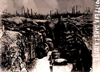 Look-out post, Ranska, c1914-c1918 tekijältä Unbekannt