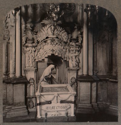 Enkelin kappelilta katsottuna Pyhälle haudalle, Jerusalem, 1900 tekijältä Unbekannt