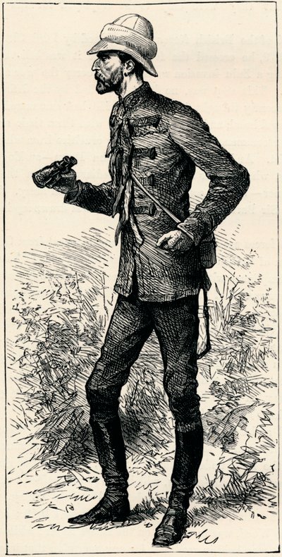 Lord Chelmsford, brittiläinen sotilas, 1896 tekijältä Unbekannt