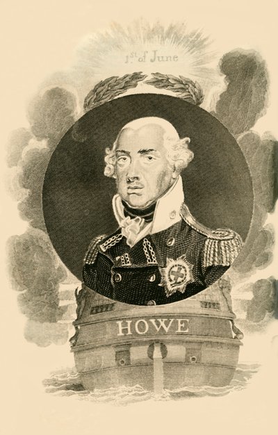 Lord Howe, 1726-1799, 1816. tekijältä Unbekannt