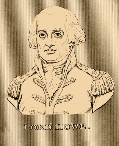 Lord Howe, 1726-1799, 1830. tekijältä Unbekannt