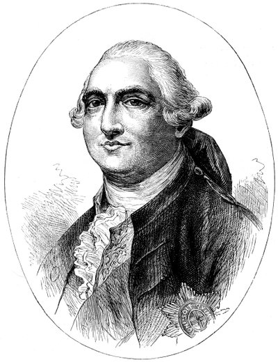 Lord Shelburne, 1700-luvun brittiläinen Whig-valtiomies, vuodelta 1880 tekijältä Unbekannt