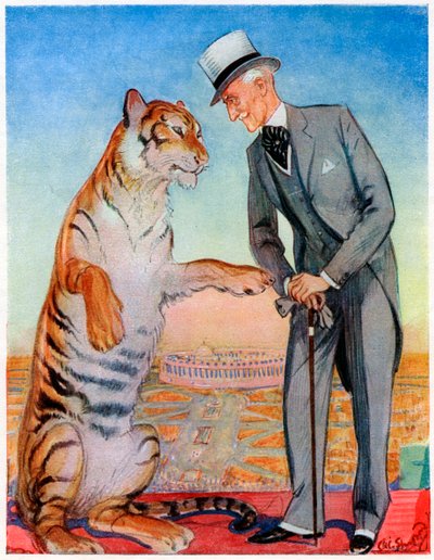 Lord Willingdon ja ystävä, 1934 tekijältä Unbekannt
