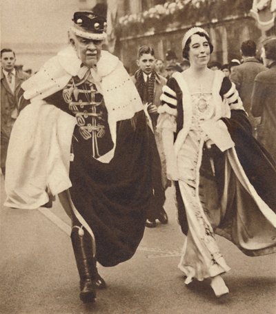 Lordi ja Lady Armstrong, 12. toukokuuta 1937 tekijältä Unbekannt