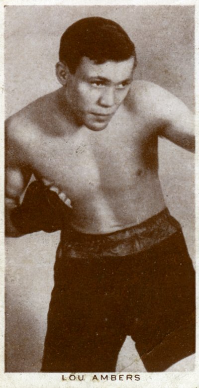 Lou Ambers, yhdysvaltalainen nyrkkeilijä, 1938 tekijältä Unbekannt