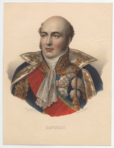 Louis-Nicolas Davout 1770-1823, Ranskan marsalkka, 1835 tekijältä Unbekannt