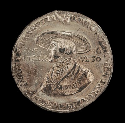 Ludvig II, 1506-1526, Unkarin ja Böömin kuningas 1516 [kannepuoli], 1526. tekijältä Unbekannt