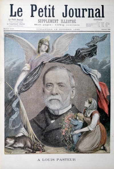 Louis Pasteur, ranskalainen kemisti, 1895 tekijältä Unbekannt