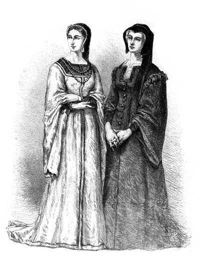 Louise Savoylainen ja Marguerite of Valois, 1800-luku tekijältä Unbekannt
