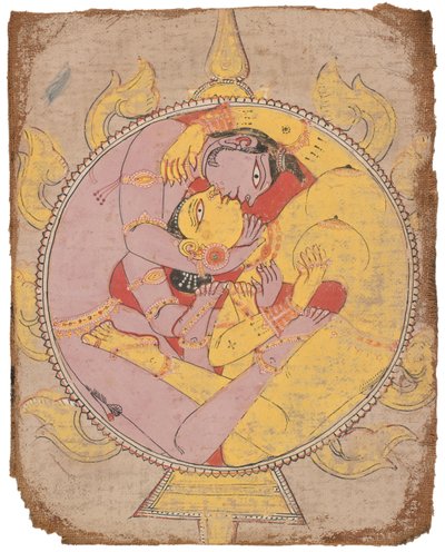 Rakastajat Dalliancessa, 1700-luku tekijältä Unbekannt