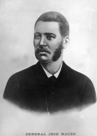 Kenraaliluutnantti Jose Maceo 1845-1896, Kuuban itsenäisyysarmeijan toinen komentaja, c1910 tekijältä Unbekannt