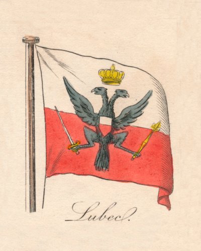 Lubec, 1838 tekijältä Unbekannt