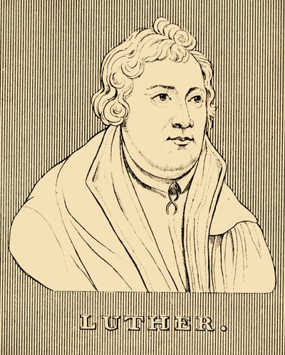 Luther, 1483-1546, 1830. tekijältä Unbekannt