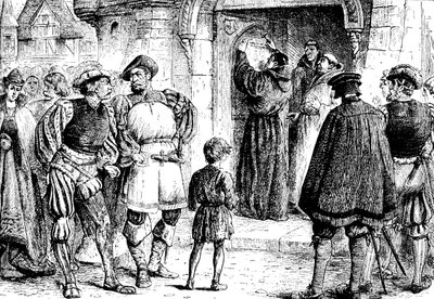 Lutherin protesti, 1517, 1909 tekijältä Unbekannt