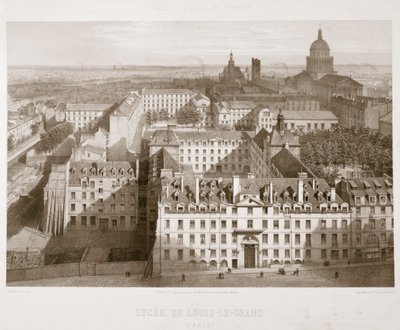 Louis-le-Grandin lycee, Pariisi, 1867 tekijältä Unbekannt