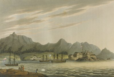 Lysyansky: Matka maailman ympäri vuosina 1803-1806 laivalla Neva tekijältä Unbekannt