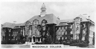 MacDonald College, Montreal, Kanada, 1920-luku tekijältä Unbekannt