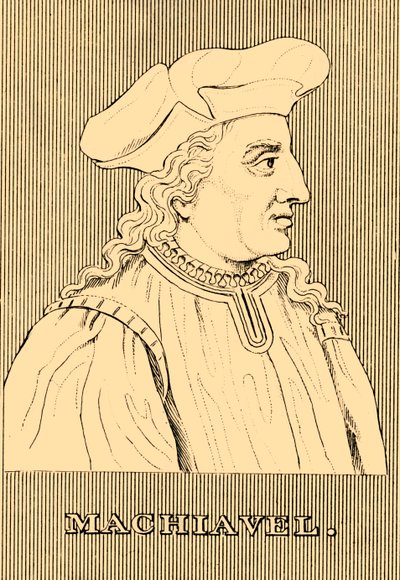 Machiavelli, 1469-1527, 1830. tekijältä Unbekannt