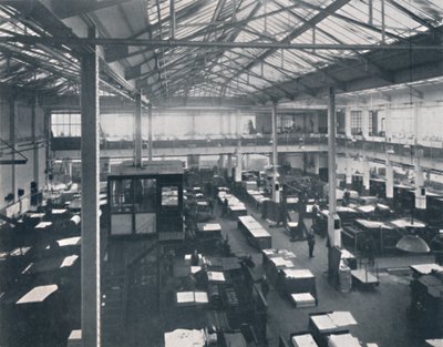 Konehalli, 1916 tekijältä Unbekannt