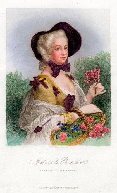 Madame de Pompadour, 1740-1800 tekijältä Unbekannt