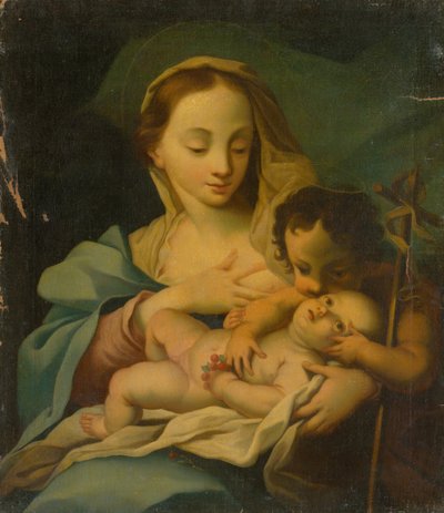 Madonna ja lapsi tekijältä Unbekannt