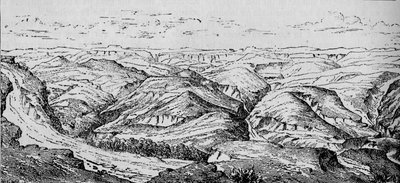 Magdala ja Bashilon laakso, c1880 tekijältä Unbekannt