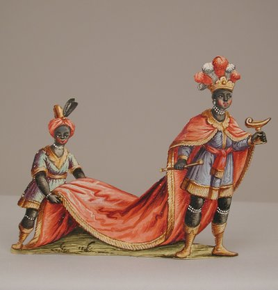 Magus maurilaisen avustajan kanssa, 1700-luku. tekijältä Unbekannt