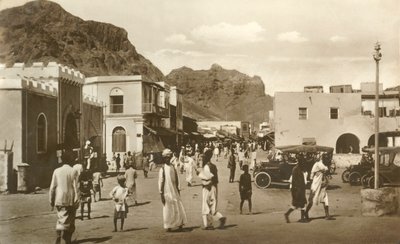 Main Street, Crater, Aden, c1918-c1939. tekijältä Unbekannt
