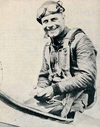 Majuri James H Doolittle, yhdysvaltalainen lentäjä, 1936 c1937 tekijältä Unbekannt