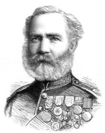 Majuri John McBlain, 1885 tekijältä Unbekannt