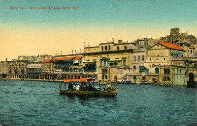 Malta - Admirality House Vittoriosa, c1918-c1939. tekijältä Unbekannt