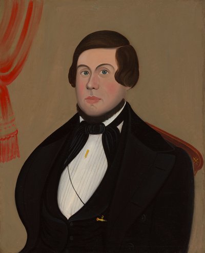 Mies kultakynällä, n. 1850. tekijältä Unbekannt
