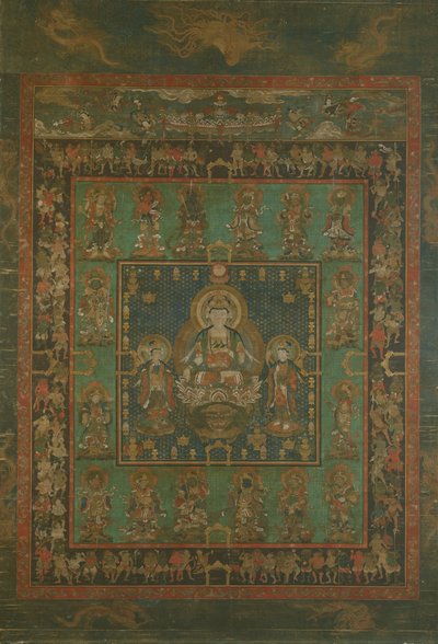 Hannya Bosatsun mandala, 1300-luku. tekijältä Unbekannt
