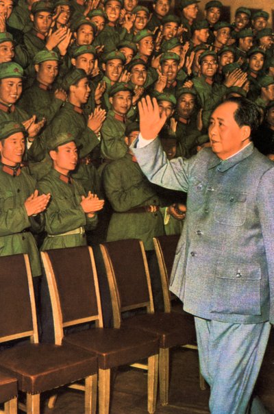 Mao Zedong, Kiinan kommunistinen vallankumouksellinen ja johtaja, 1960-1970 tekijältä Unbekannt
