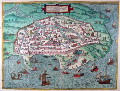 Aleksandrian kartta, Egypti, 1600-luku tekijältä Unbekannt