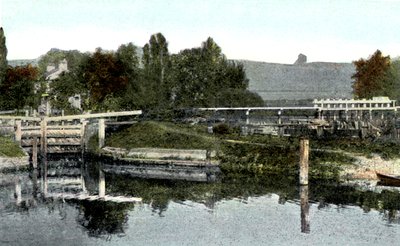 Mapledurham Lock, Oxfordshire, 1900-luku tekijältä Unbekannt