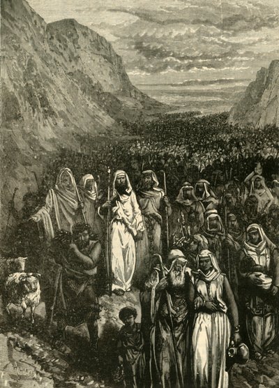 Israelilaisten maaliskuu, 1890. tekijältä Unbekannt
