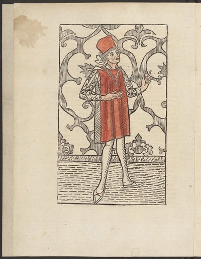 Marco Polo. Lähde: Hans Tucherin matka luvattuun maahan, 1484 tekijältä Unbekannt