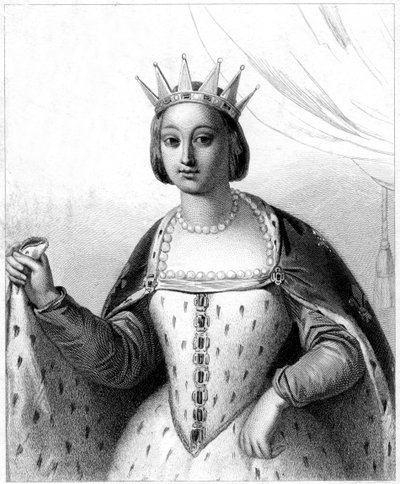 Marguerite de Provence, Ranskan Ludvig IX:n kuningatar puoliso tekijältä Unbekannt