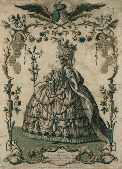 Marie Antoinette Itävallasta, Ranskan ja Navarran kuningatar: avioitui Versailles