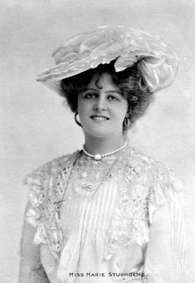 Marie Studholme 1875-1930, englantilainen näyttelijä, 1903 tekijältä Unbekannt