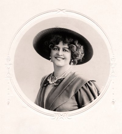 Marie Studholme 1875-1930, englantilainen näyttelijä, 1909 tekijältä Unbekannt