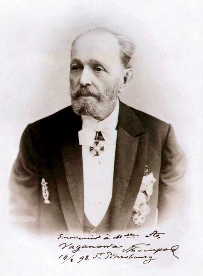 Marius Petipa, venäläinen balettitanssija ja koreografi, 1898 tekijältä Unbekannt
