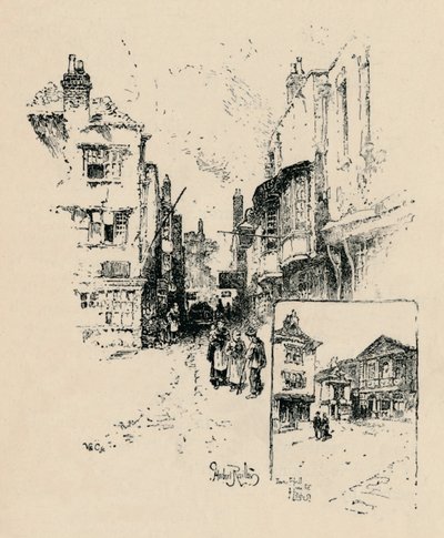 Market Street, Windsor, 1895 tekijältä Unbekannt