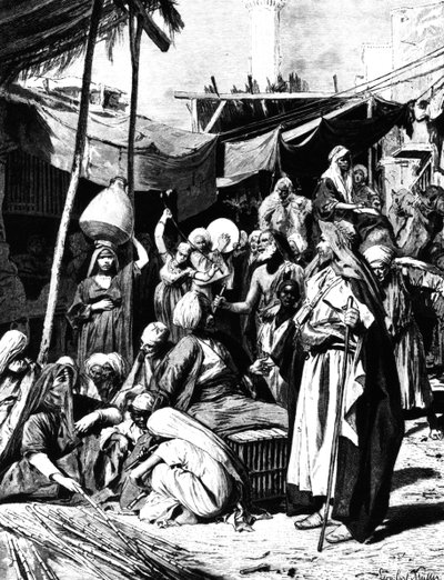 Tori Tantahissa, Egyptissä, 1880 tekijältä Unbekannt