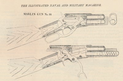 Marlin Gun nro 28, 1884 tekijältä Unbekannt