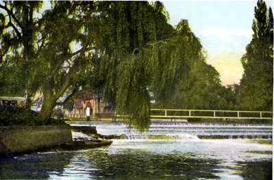 Marlow Weir, Buckinghamshire, 1900-luku tekijältä Unbekannt